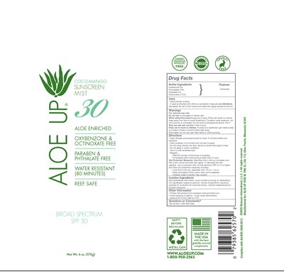 Aloe Up Spf 30 Coco-mango C-spray (Aloe Up Spf 30 Cocomango White Line Sprays Sleeves 2020)